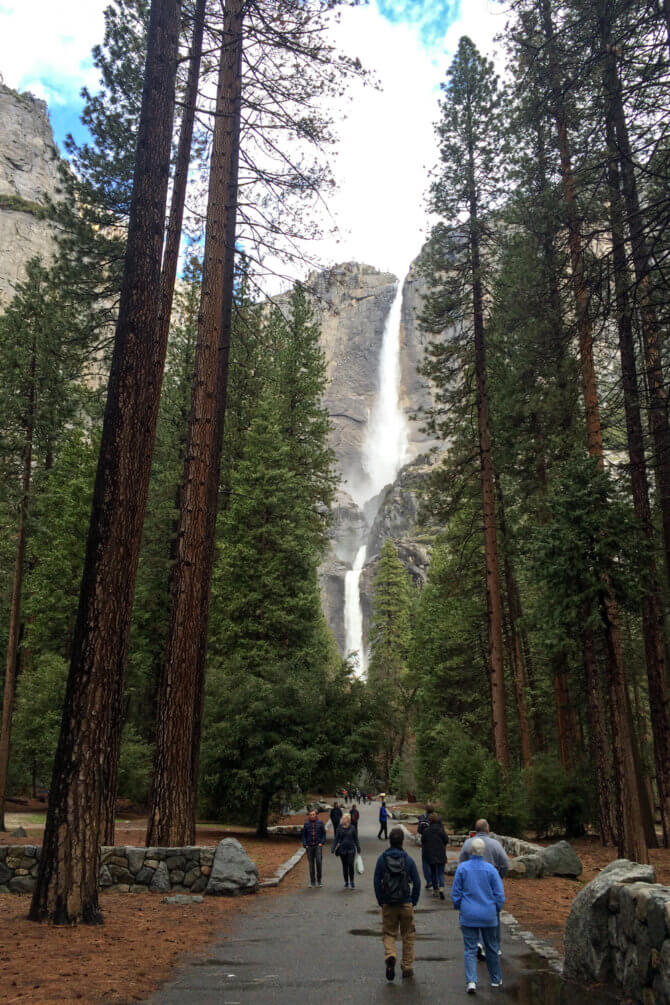 Túra k Yosemitským vodopádom