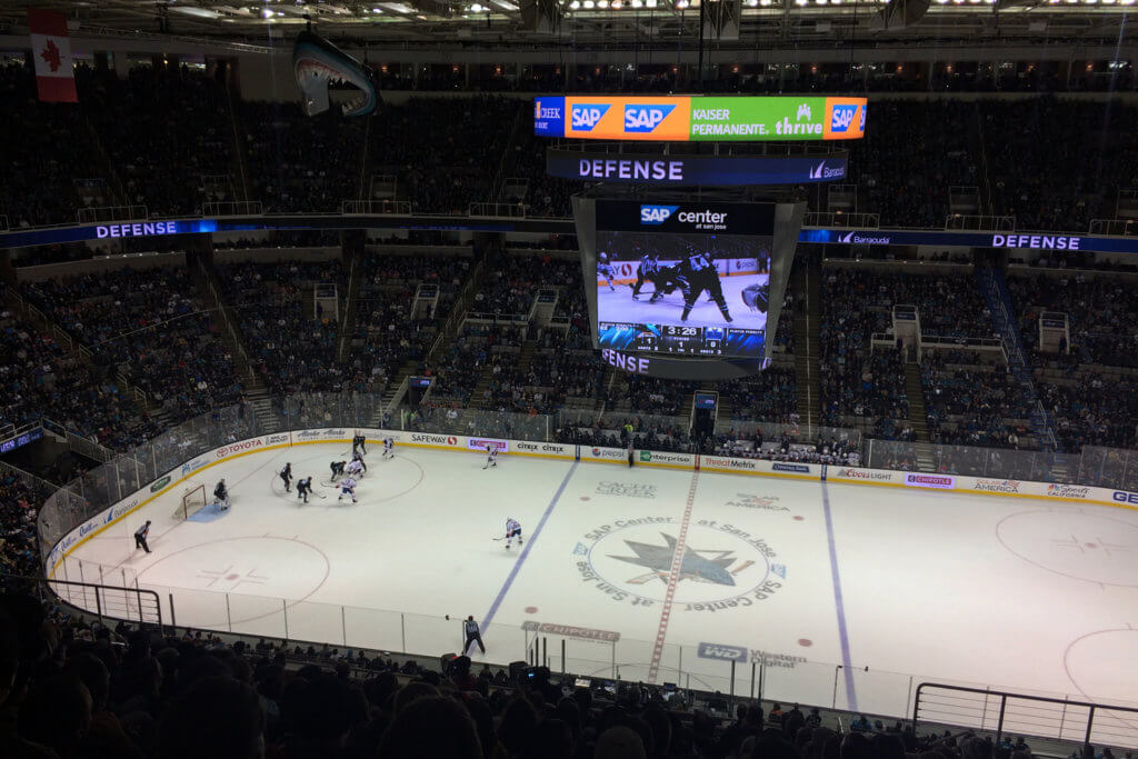 NHL, Sharks vs. Oilers