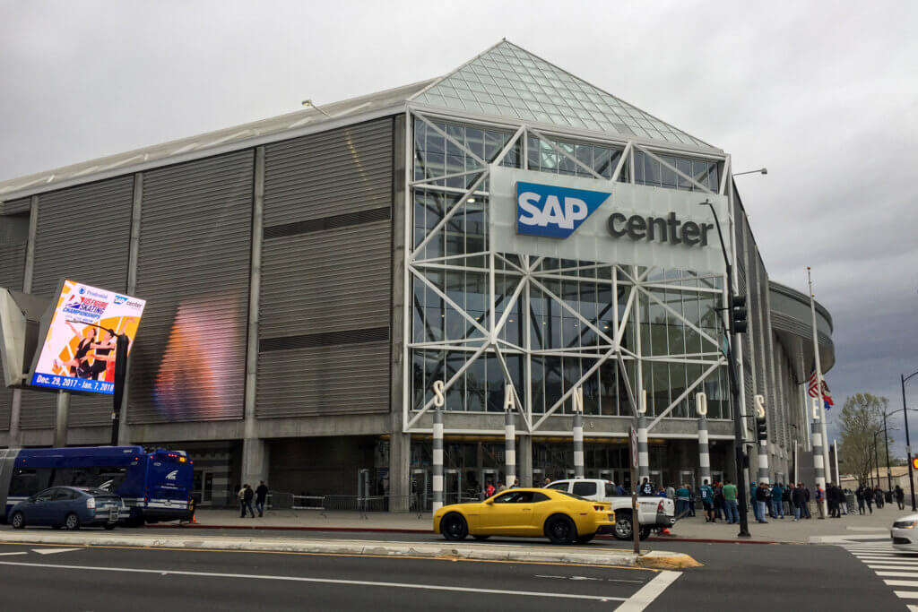 SAP centrer, domovský stánok San Jose Sharks
