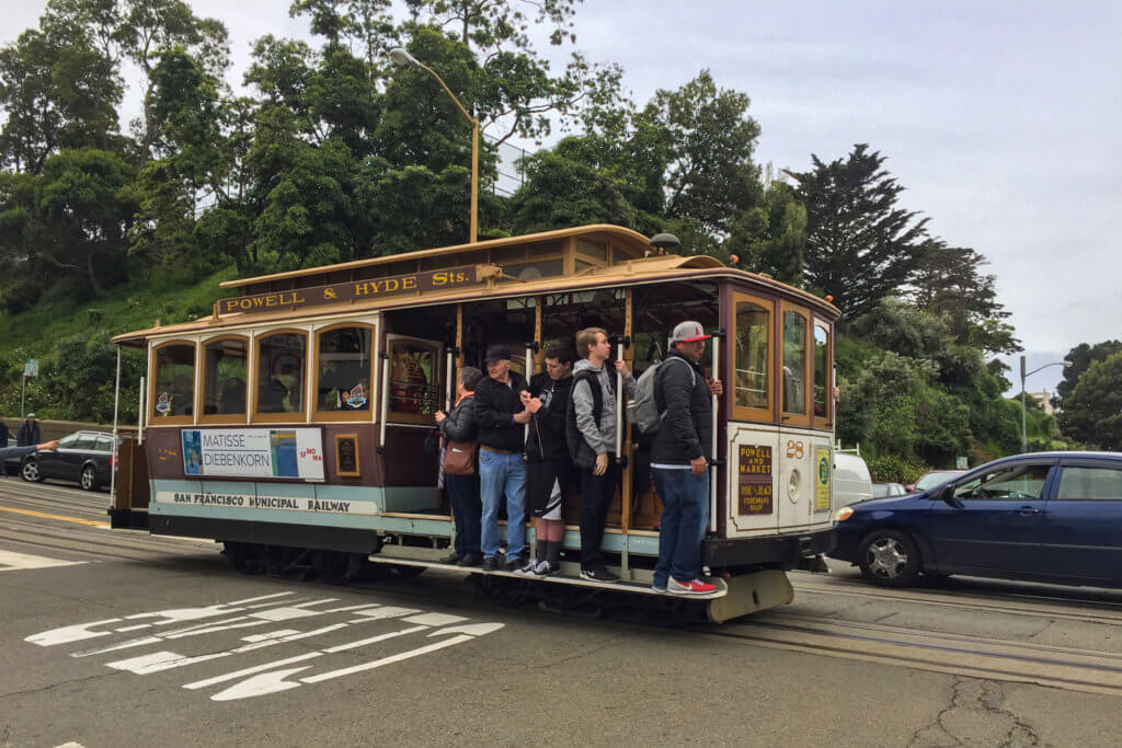 Legendárny Cable car