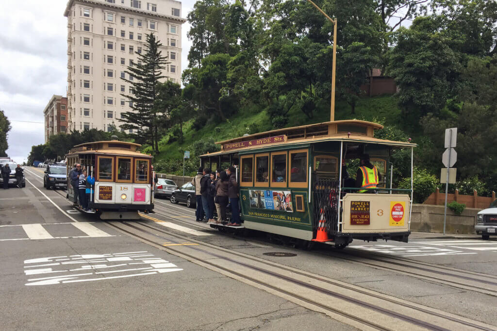 Legendárny Cable car
