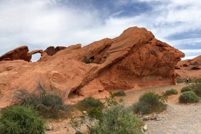 Arch Rock, šplhanie na oblúk je zakázané