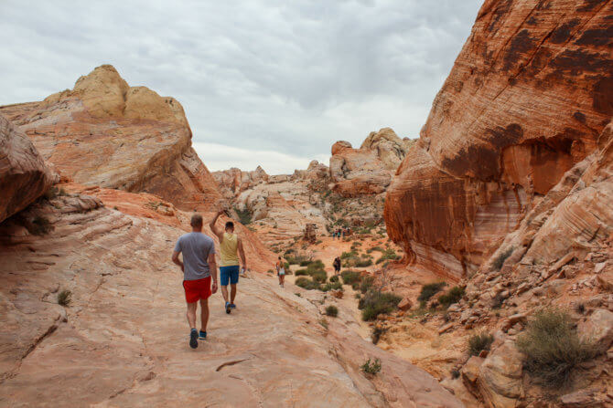 Krátka, ale krásna túra ku kaňonu White Domes