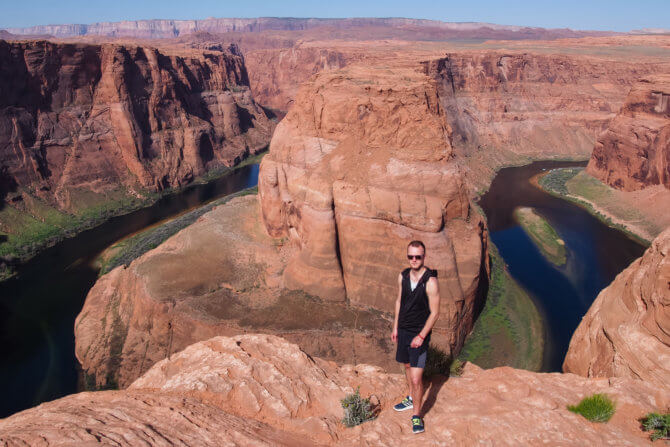 Ráno pri Horseshoe Bend