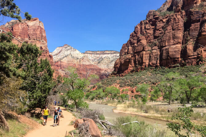 Nádherná príroda v Zione