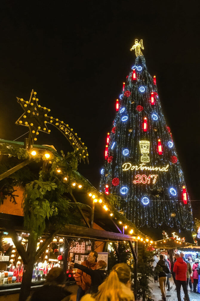 Vianočný stromček v Dortmunde