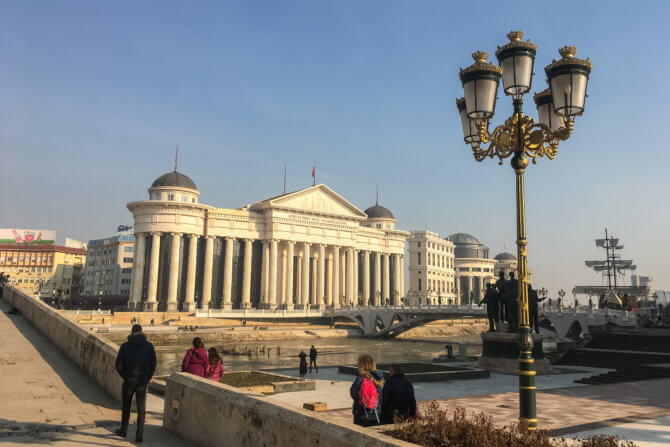 Skopje víkendový výlet