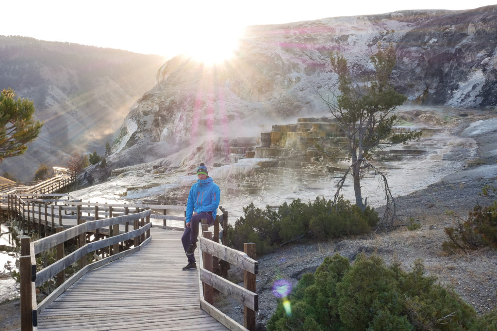 mammoth hot springs