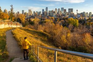 Hillcrest Avenue výhľad na Calgary