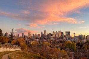 Hillcrest Avenue výhľad na Calgary