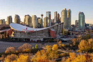 Scotsmans Hill výhľad na Calgary
