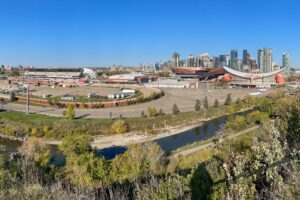 Scotsmans Hill výhľad na Calgary