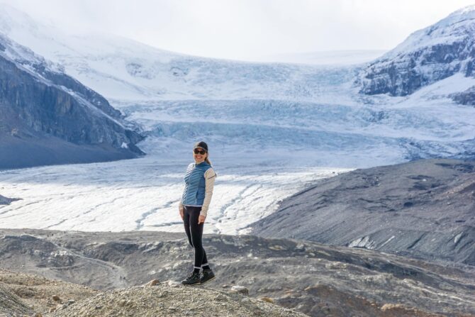 icefields parkway athabasca glacier
