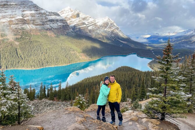 icefields parkway peyto lake